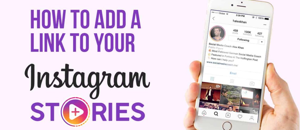 add links to Instagram